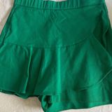 ZARA Green Skort Photo 0