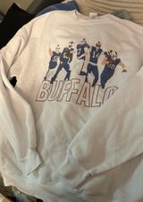 Buffalo Bills Crewneck White Size XL Photo 0