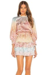 Amanda Uprichard Madalyn Dress in Fluro Daze  Photo 0