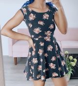 Forever 21 Floral Skater Dress Photo 0