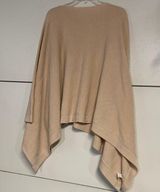 LULULEMON WOOL BE COZY PONCHO SWEATER PINK ONE SIZE Photo 0