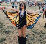 Monarch Butterfly Wings Costume Orange Photo 0