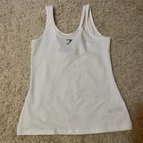 Gymshark white tank top small Photo 0