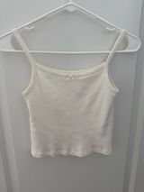 Brandy Melville white tank top Photo 0
