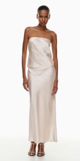 Satin Tube Top Photo 0