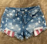 Mossimo Star Print Denim Shorts Photo 0