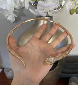 Snake Necklace Gold Photo 0