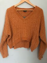 Wild Fable rust orange sweater  Photo 0