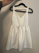 ZARA White Dress Photo 0