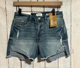 NWT Kensie Jeans Vintage Luxe The High Rise Shorts Photo 0