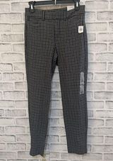 NWT! Women’s Old Navy Pixie skinny black/gray houndstooth high rise pants 2 Photo 0