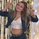 Shinestar Cropped Sequin Tank Photo 0