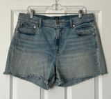 Gap High Rise Denim Cutoff Shorts - Size 14 / 32 Photo 0