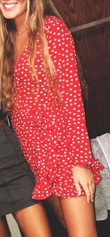 Verge Girl Pokadot Dress Photo 0