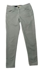 Democracy Women's Stretch Skinny Grey Zipper Fly Ankle Pants Size 4 Photo 0