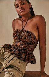 Free People Dandelion Halter Top NWOT Photo 0