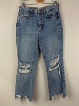 BDG | Distressed Straight Leg Raw Hem Jeans Size 29 Photo 0