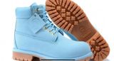 Timberland Light Blue Boots Photo 0