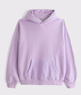 Abercrombie Purple Hoodie Cropped Photo 0