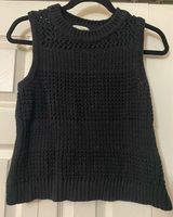Universal Thread Black Knit Sleeveless Sweater Photo 0