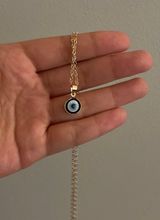 Blue Evil Eye Necklace Photo 0