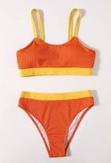 Color Block Bikini Set Multiple Photo 0