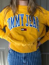 Tommy Hilfiger Yellow Sweatshirt Photo 0