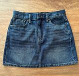 Denim Mini Skirt Photo 0