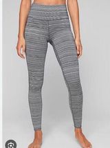 Athleta High Rise Jacquard Chaturanga Leggings Women’s Small Photo 0