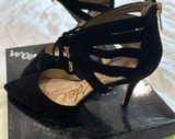 Sam Edelman Pointed Suede Cage Heel Photo 0