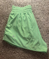 Green Lululemon Hotty Hot 2.5" Shorts Photo 0