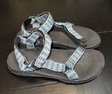 Teva Blue and Black Strapped Sandals Photo 0