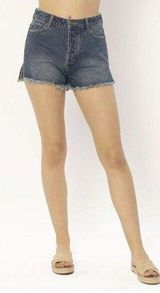 Amuse Society Shoreline Denim Cut-off Shorts NWOT Size 29 Photo 0
