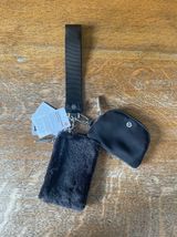 Dual Pouch Wristlet Plush Fleece Photo 0