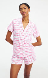 Roller Rabbit Heart Pink Pajamas Photo 0