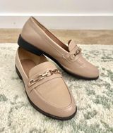 Primark Beige Leather Loafers Photo 0