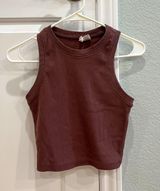 Tilly's Tilly’s High Neck Brown Tank Photo 0