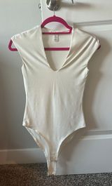 H&M White Bodysuit Photo 0