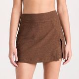 Outdoor Voices Chocolate Brown Court Skort Women's XXS NWT Photo 0