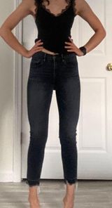 3x1 High Rise Black Jeans Photo 0