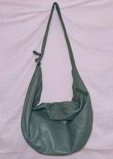 Zara Green Slouchy Medium Size Shoulder Bag Purse Photo 0
