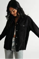 Tobi Corduroy Button Up Shacket Photo 0