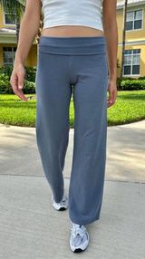 NWT Priscilla Wide Leg Pants in Faded Blue Photo 0
