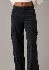 American Eagle Black Cargo Pants  Photo 0