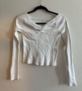 Brandy Melville Long Sleeve Top White Photo 0
