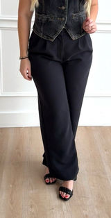 Abercrombie Dress Pants Wide-Leg Photo 0