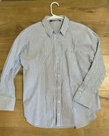 ZARA Striped Button Down Shirt Photo 0