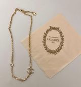 Gold CC Necklace Photo 0