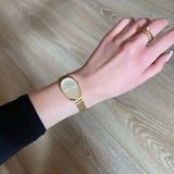 Gold Played stainless Steal Dainty Watch Photo 0