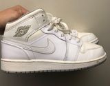 Jordan Air 1 Mid - All White Photo 0
